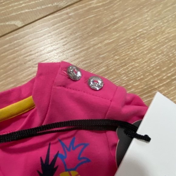 Deux par Deux - baby girl lama & Polk a dot outfit, size 6M - organic cotton. - Picture 5 of 12